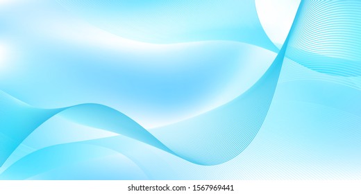 Abstract blue and white background 