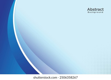 Fondo azul y blanco Abstractas para el diseño clásico o el diseño y el Fondo de pantalla del telón de fondo azul y dorado del Vector