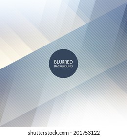 Abstract Blue and White Background Design with Blurred Image Pattern