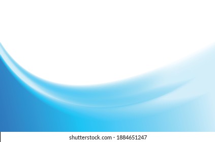 Abstract blue and white background with lines - Vector illustration