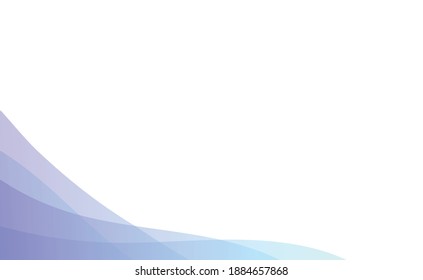 Abstract blue and white background with lines - Vector illustration