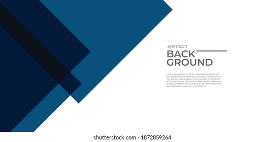 Resumen de fondo blanco azul - composición de cuadrados creada con una decoración superpuesta plana. Plantilla digital de tecnología o negocio