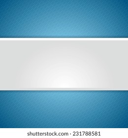 Abstract blue and white background. Vector design