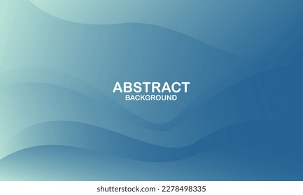 Abstract blue and white color background. Fluid shapes composition. Vector illustration