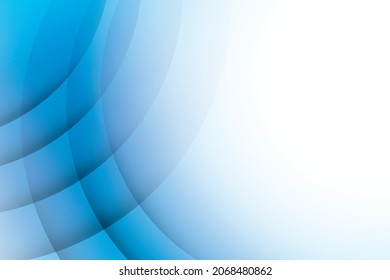Resumen del fondo de color azul y blanco con forma geométrica. Ilustración vectorial.