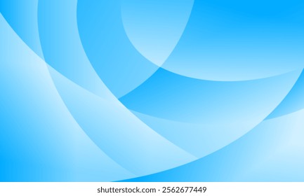 abstract blue white curved background, gradient color background. templates for poster, card, banner, backdrop, brochure, cover, wallpaper, website. vector design