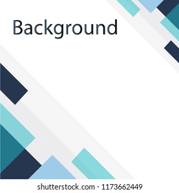 Abstract Blue White Design Background Vector Image
