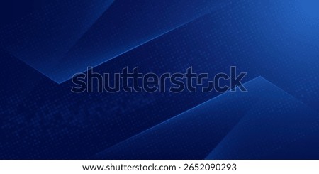 Abstract blue white dot pattern gradient texture technology background.vector future tegnology.