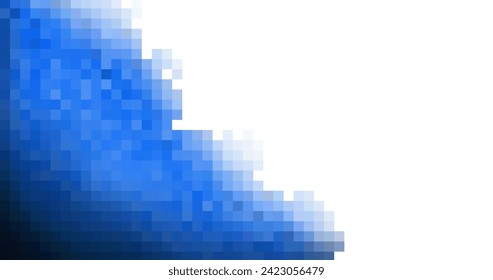 abstract blue and white elegant geometric background