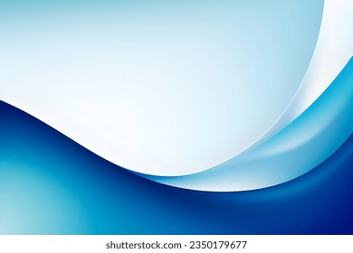 Resumen de fondo geométrico azul y blanco. Composición dinámica de formas. Ilustración vectorial.