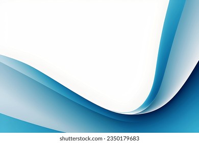 Abstract blue and white geometric background. Dynamic shapes composition. Vector illustration.