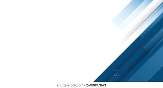 Abstract Blue and White Geometric Background