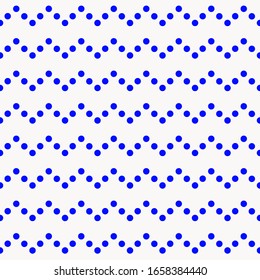 Abstract blue white geometric zigzag texture. Vector illustration.