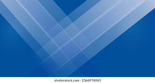 Abstract blue and white gradient background. Modern blue abstract rectangular box lines for presentation design, banner, brocure and business card