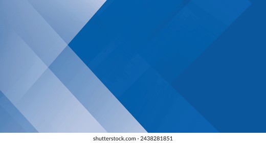 Abstract blue and white gradient background. Modern blue abstract rectangular box lines for presentation design, banner, brocure modern