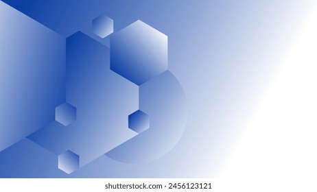 ABSTRACT BLUE WHITE GRADIENT BACKGROUND SMOOTH LIQUID COLORFUL DESIGN WITH GEOMETRIC SHAPES VECTOR TEMPLATE GOOD FOR MODERN WEBSITE, WALLPAPER, COVER DESIGN 