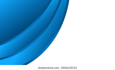 ABSTRACT BLUE WHITE GRADIENT BACKGROUND SMOOTH LIQUID COLORFUL DESIGN WITH GEOMETRIC SHAPES VECTOR TEMPLATE GOOD FOR MODERN WEBSITE, WALLPAPER, COVER DESIGN 