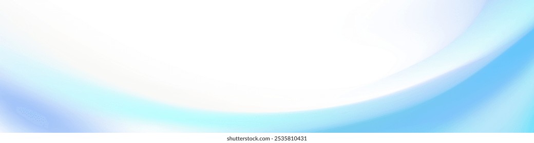 Abstract Blue And White Gradient Background