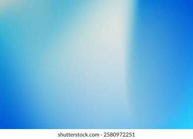 Abstract Blue and White Gradient Background Depicting Calmness and Serenity