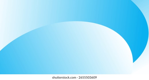 Fondo degradado azul y blanco Abstractas con Formas curvas fluidas y fluidas, creando una imagen limpia, moderna y serena. Ideal para diseños corporativos o tecnológicos