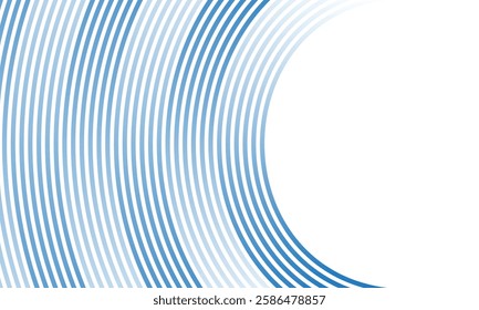 abstract blue white gradient bracket line pattern can be used background.