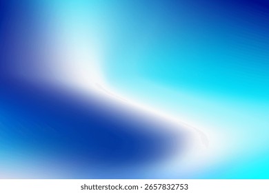 Abstrakter, blauer und weißer Farbverlauf mit sanften, weichen Übergängen. Sky-Hintergrund