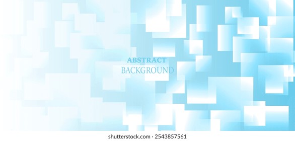 Abstract blue and white gradient triangles background. Modern simple overlap geometric shapes texture elements.