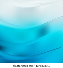 Abstract Blue and White Graphic Background