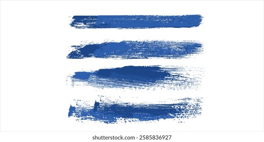 Abstract Blue and White Grunge Background with Halftone Style. Brush Stroke Illustration for Banner, Poster or Sports.