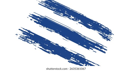 Abstract Blue and White Grunge Background with Halftone Style. Brush Stroke Illustration for Banner, Poster or Sports.