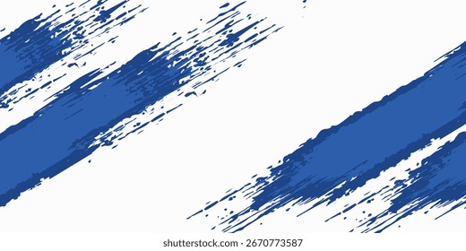 Abstractas fondo de grunge azul y blanco con estilo de semitono. Pincelada para Anuncio, póster o deportes, moderna, Eps 10.
