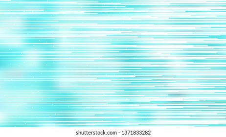 Abstract Blue and White Horizontal Lines Background Illustration