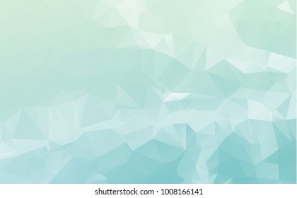 Abstract Blue White Light Polygonal Mosaic Background, Vector illustration, Business Design Templates