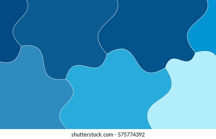 Abstract blue and white light polygonal background. Low poly vector illustration. Business design template for your web site or presentation