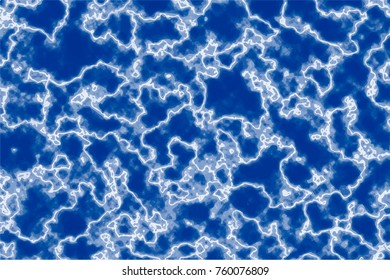 Abstract blue and white marble texture. Vector watercolor pattern background, Trendy template for design, party, birthday, wedding, invitation, web, banner, card. .