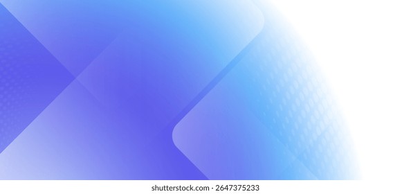 Abstract blue and white modern background. Vector Illustration
