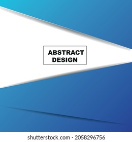 Resumen de capas superpuestas azules y blancas con un fondo combinado con una decoración de línea de textura plateada. Modelo de diseño de vectores de concepto de lujo y premium para usar elementos de portada moderna, banner, tarjeta