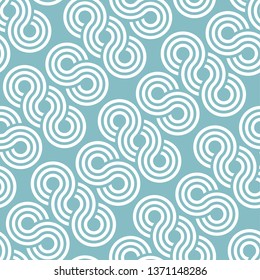 Abstract Blue White Pattern Seamless Vector Stock Vector (Royalty Free ...