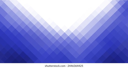 Abstrakter blau-weißer Pixelierungshintergrund