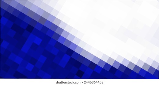 abstract blue and white pixelation background