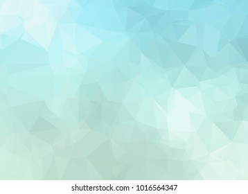Abstract Blue White Polygonal Mosaic Background, Vector illustration, Creative Business Design Templates