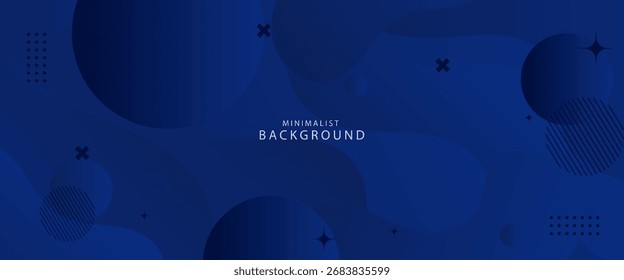 Abstrato azul, branco, vermelho, escuro, fundo gradiente de ouro com linhas brilhantes ondas. Plano de fundo minimalista para banner, cartaz, capa, folheto, folheto, site, Cena luz azul no fundo escuro.