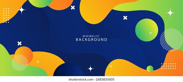 Abstract blue, white, red, dark, gold gradient background with shining lines waves. Minimalist background for banner, poster, cover, brochure, flyer, website, Scene blue light on dark background.
