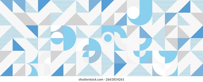 abstrakte blauweiße Runde. geometrischer Kreisstrukturhintergrund. Retro-Muster. traditionelles Konzept.