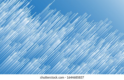 fondo abstracto de rayas azules y blancas. Ilustración del vector EPS 10