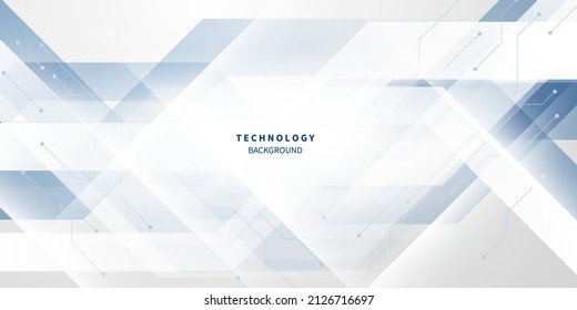 abstract blue and white technology background modern vector illustration design