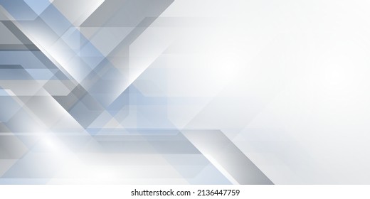abstract blue and white technology background modern vector illustration design
