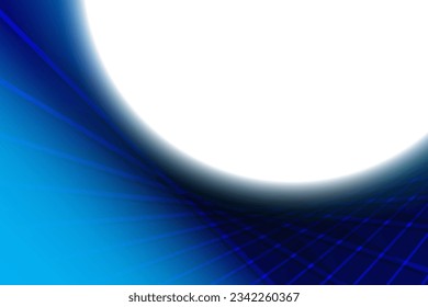 Abstract blue and white technology background with geometric line. Vector illustration.