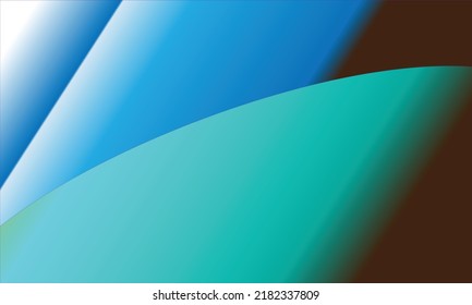 azul abstracto, blanco, turquesa y marrón claro