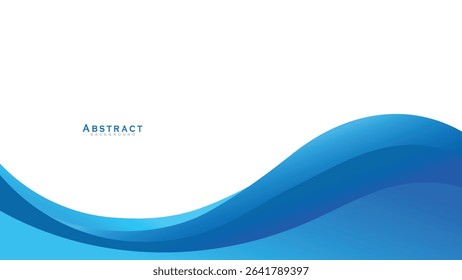 Abstract blue and white vector background, Design for prints, posters, cards, etc. Vector.	